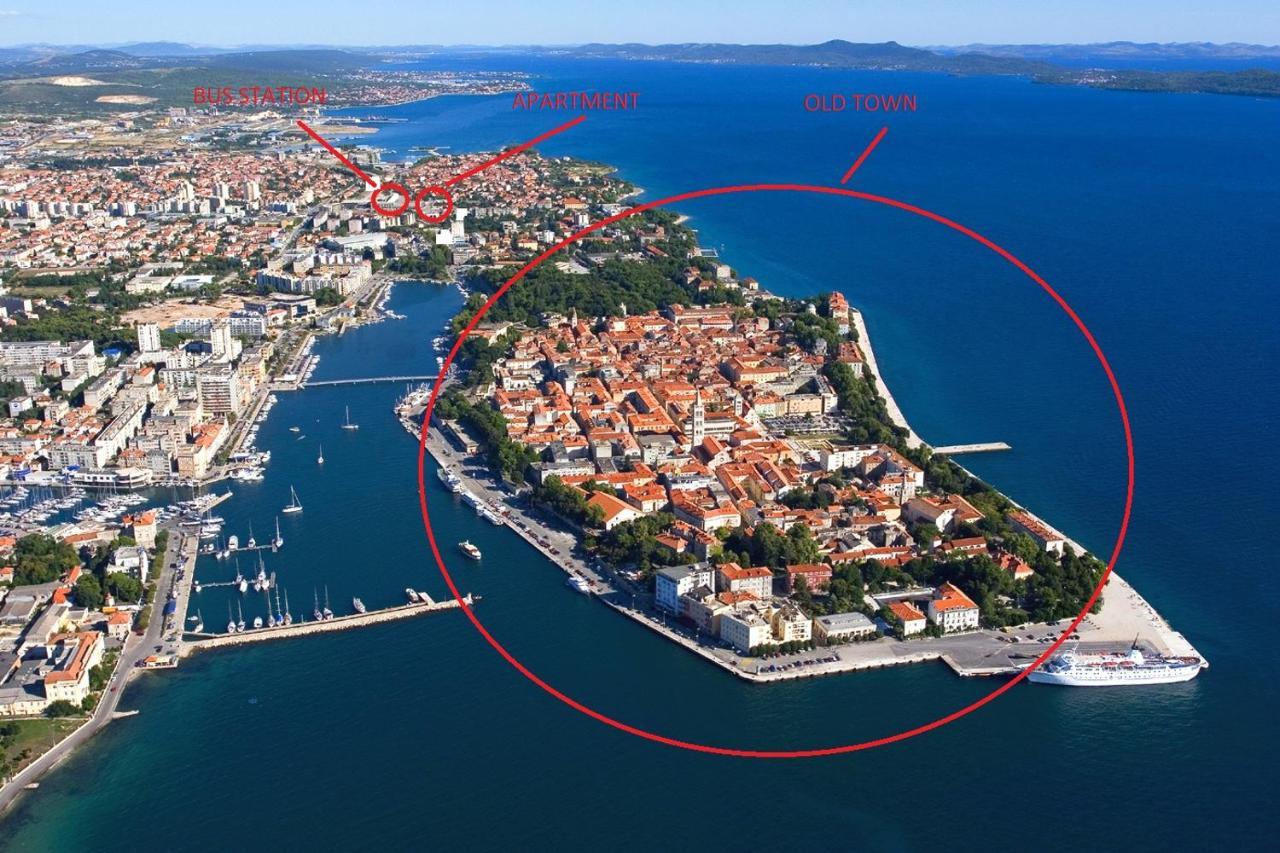 Apartment Near Center,Beach,Bus +Free Parking Zadar Exterior photo